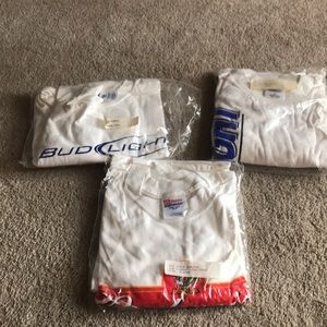 Bud Light and Budweiser T shirts